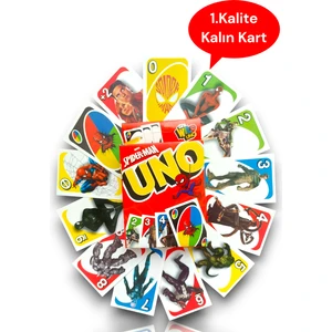Uno Spiderman Örümcek Adam Oyun Kartları (110 Adet)