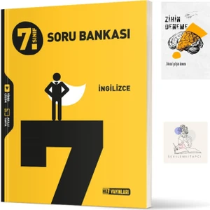 Hız Yayınları 7.sınıf Ingilizce Soru Bankası+Zihin Deneme+SSSK613