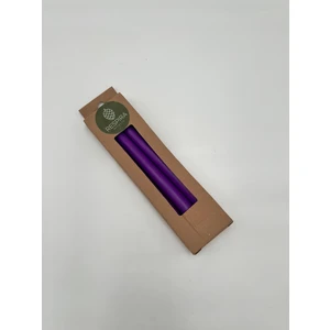 Respira 3'lü Şamdan Mum Mor 24 cm