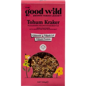 The Good Wild Glütensiz, İlave Şekersiz Tohum Kraker 55 G
