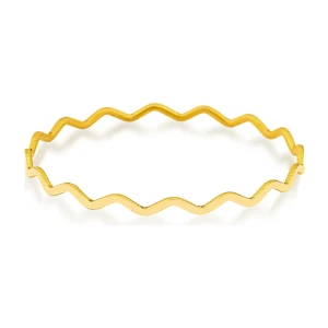 Altında Fırsat 10 Gram Zikzak Ajda 22 Ayar Altın Bilezik