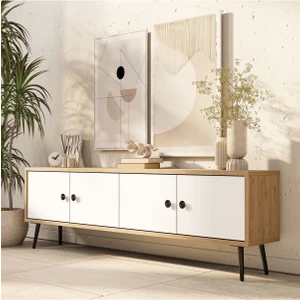 4056 Next 150  cm  Tv Ünitesi Sepet-Beyaz