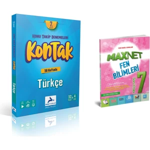 Paraf Yayınları 7.sınıf Kontak Türkçe Deneme &  7.sınıf Fen Bil.