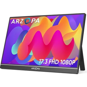 A1M 17.3" 9 Ms 60Hz  Full Hd IPS Ultra Ince Taşınabilir Monitör