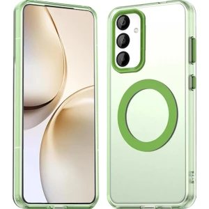 M.TK Moveteck Samsung Galaxy A16 Kılıf Kamera Çıkıntılı Mat Magsafe Şarj Özellikli Kenarları Renkli Premium Sert Kapak