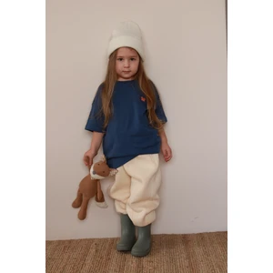 Oh la la Koala For Little Ones Yengeç Nakışlı Oversize T-Shirt