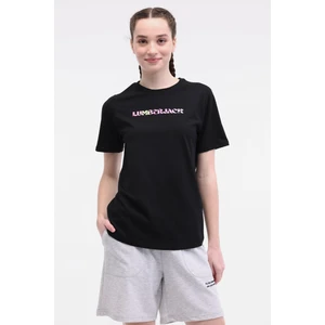 Wl Venus 11MD1052 5fx Siyah Kadın Kısa Kol T-Shirt