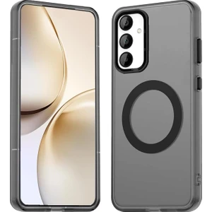M.TK Moveteck Samsung Galaxy A16 Kılıf Kamera Çıkıntılı Mat Magsafe Şarj Özellikli Kenarları Renkli Premium Sert Kapak