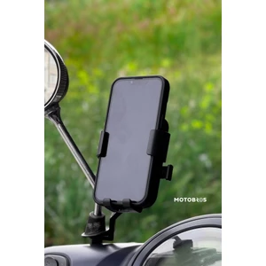 Bisiklet Scooter Motor Tutucu Otomatik Motorsiklet Ayna Bağlantılı Telefon Tutucu