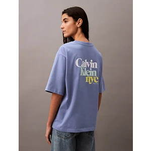 Calvin Klein Ss Rel Calvın Kleın Nyc Tee