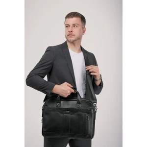 71470  Deri Evrak Çantası