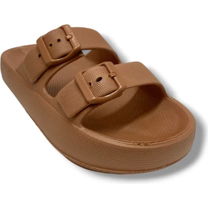 Akınal E282.Z.0000-25 Eva Çift Bant Anatomik Terlik 36-40