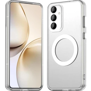 M.TK Moveteck Samsung Galaxy A36 Kılıf Kamera Çıkıntılı Mat Magsafe Şarj Özellikli Kenarları Renkli Premium Sert Kapak