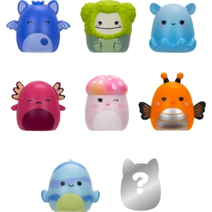 Squish-A-Longs 8 Figür + Yüzük Set Seri 2 AL0025