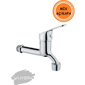 Mix Aç/kapa Ara Musluk – Tse Belgeli, %100 Pirinç Gövde & Parlak Krom Kaplama