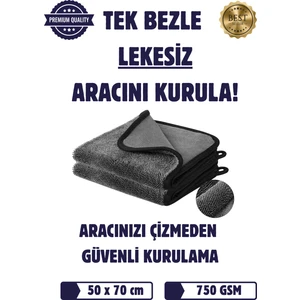 Auto Premium Oto Kurulama Bezi 50X70 cm 750 Gsm