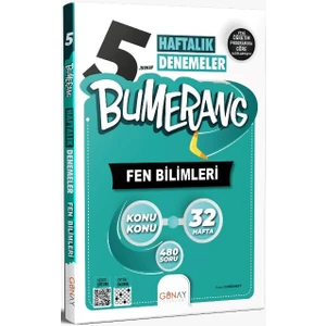 5. Sınıf Fen Bılımlerı 32 Haftalık  Denemelerı Bumerang Seris 2025