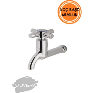 Tse Belgeli Koç Başı Aç/kapa Musluk – 1/2” Dişli Duvar Bağlantılı Pirinç Gövde