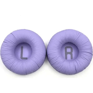 Jbl ile Uyumlu Kulaklık Pedi Süngeri Tune T500BT 510BT 520BT T560BT T450 460 JR300 310 T250 Yastık Ped Sünger Köpük-Mor