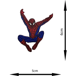 Ütü ile Yapışan Arma - Patch - Yama Spiderman Modeli