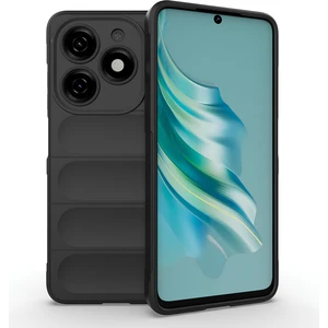 Infinix Hot 40I Kılıf Esnek Tpu Oyuklu Arka Yüzey Tasarımlı Silikon Kapak