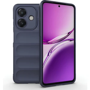 Oppo A3 Kılıf Esnek Tpu Oyuklu Arka Yüzey Tasarımlı Silikon Kapak