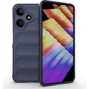 Infinix Hot 30I Kılıf Esnek Tpu Oyuklu Arka Yüzey Tasarımlı Silikon Kapak