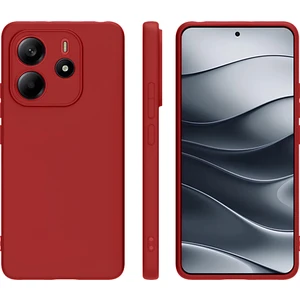 Xiaomi Redmi Note 14 4g Kılıf Yumuşak Tasarım Kamera Koruma Çıkıntılı Soft Kapak