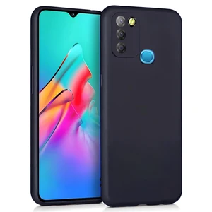 Infinix Smart 5 Kılıf Yumuşak Tasarım Kamera Koruma Çıkıntılı Soft Kapak