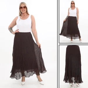 Lucia Fashion Kadın Volanlı Şifon Etek