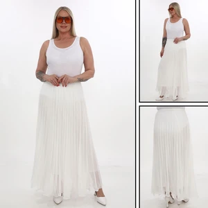 Lucia Fashion Kadın Volanlı Şifon Etek