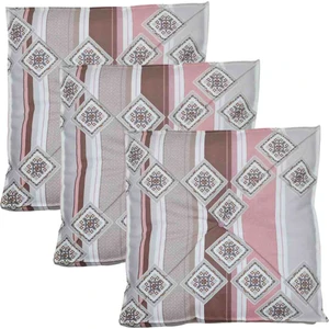 3'adet*slikon Elyaf Dolgulu*dayanıklı Kumaş*60 x 60 x 8*çok Amaçlı Kullanılan Minder