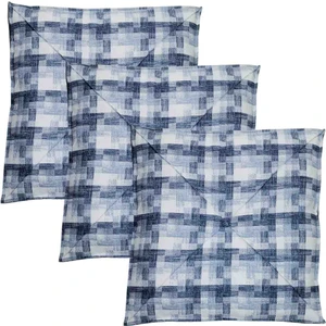 3'adet*slikon Elyaf Dolgulu*dayanıklı Kumaş*60 x 60 x 8*çok Amaçlı Kullanılan Minder