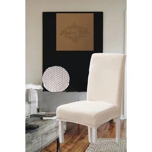 1 Adet Likralı Esnek Yıkanabilir Sandalye Örtüsü 45 x 45 x 60 Boyutlarında Bal Peteği Sandalye Kılıfı