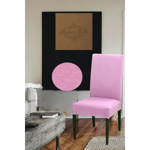 1 Adet Likralı Esnek Yıkanabilir Sandalye Örtüsü 45 x 45 x 60 Boyutlarında Bal Peteği Sandalye Kılıfı