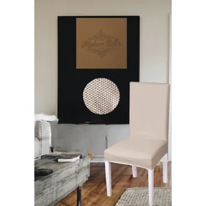 1 Adet Likralı Esnek Yıkanabilir Sandalye Örtüsü 45 x 45 x 60 Boyutlarında Bal Peteği Sandalye Kılıfı