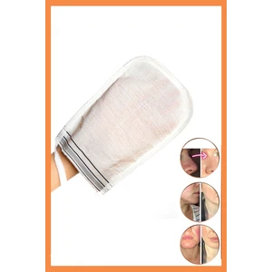 Dr. Dermalok Hakiki Floş Ipek Banyo Kesesi, Peeling Etkili Yüz ve Vücut Lifi (Duş Hamam Seti)