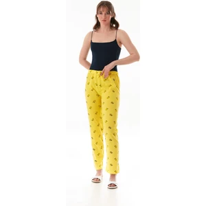 Limon Baskılı Pijama Altı