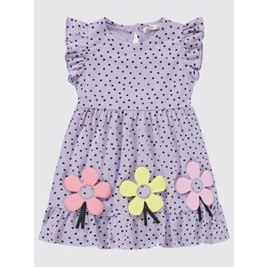 Civil Girls Kız Çocuk Elbise 2-5 Yaş Lila