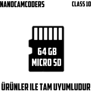 NANO-HK64 Microsd ( 10 Gün Kayıt Depolama )