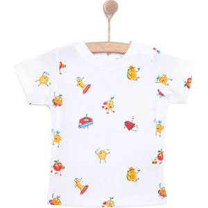 Hellobaby Basic Erkek Meyve Baskılı T-Shirt Erkek Bebek