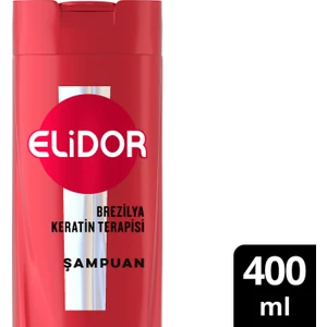 Saç Bakım Şampuanı Brezilya Keratin Terapisi Hidrolize Keratin Marula Yağı E Vitamini 400 ml
