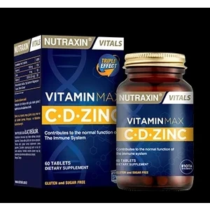 Vitamin Max C D Çinko 60 Tablet
