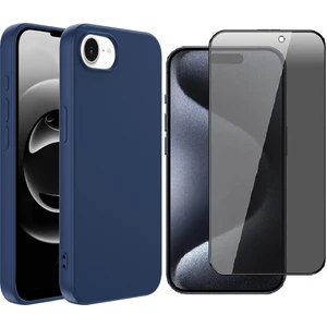 iPhone 16E Kılıf Zore Mara Lansman Kapak + Hayalet Ekran Koruyucu