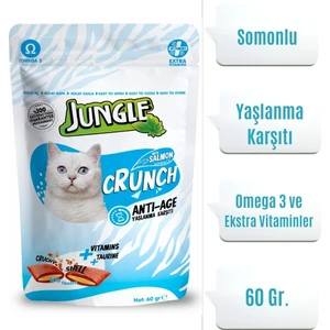 Crunch Kedi Ödül Maması Anti-Age 60 Gr.