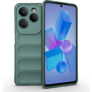 Infinix Hot 40 Kılıf Esnek Tpu Oyuklu Arka Yüzey Tasarımlı Etnik Silikon Kapak