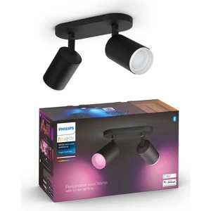 Hue Fugato Akıllı Led Spot Lamba 2x4.2W (Siyah)