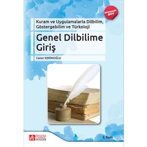Pegem Akademi Yayıncılık Genel Dilbilimine Giriş (Ekonomik Boy)