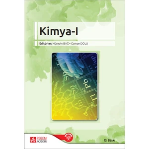 Pegem Akademi Yayıncılık Kimya 1