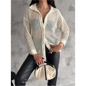 AB Looks Kadın Madonna Yaka Korse Detay Fermuarlı Crop Büstiyer